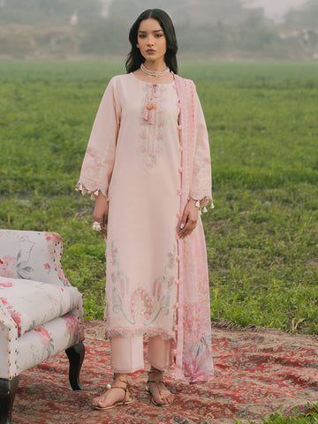 Parizah – Powder Pink Grace with Timeless Charm For Women